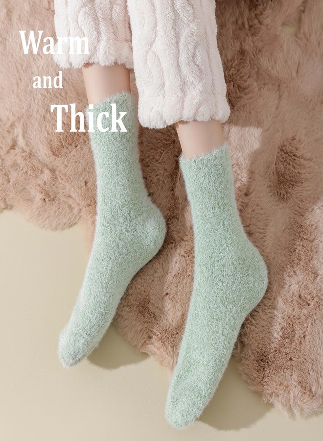 Marchare Women's Fuzzy Socks - Warm, Thick, Fluffy, Cozy Wool Socks for Women, Size 5-11 - Image 5